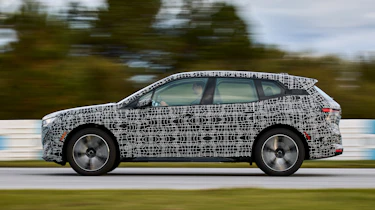 BMW iX prototype - side