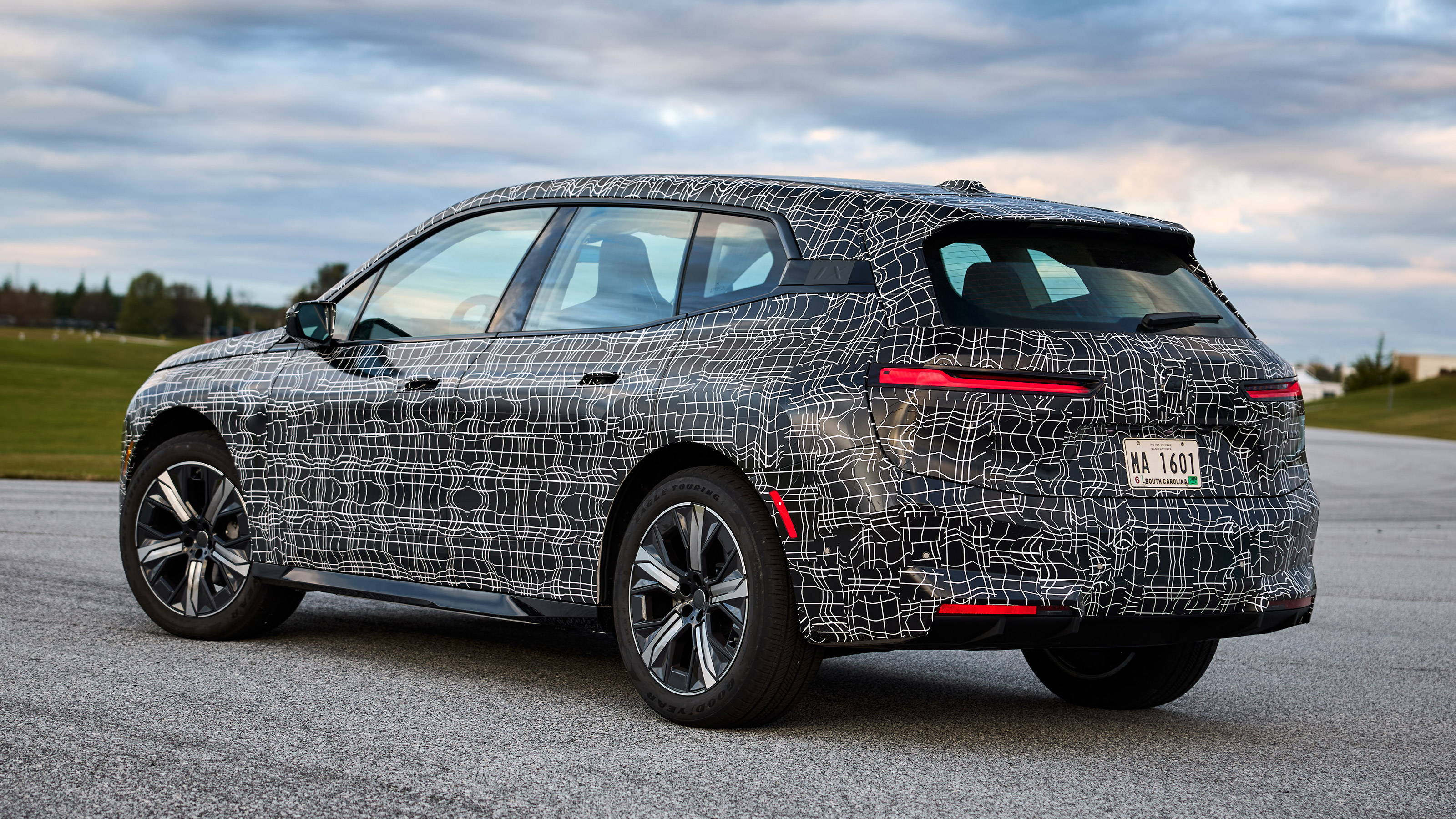 BMW iX prototype - rear static