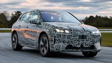 BMW iX prototype - front