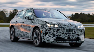 BMW iX prototype - front