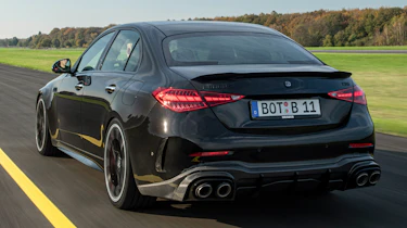 BRABUS 730 C63 - dynamic rear 3/4