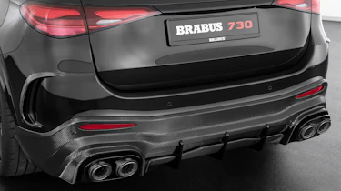 BRABUS 730 GLC - rear carbon and exhaust