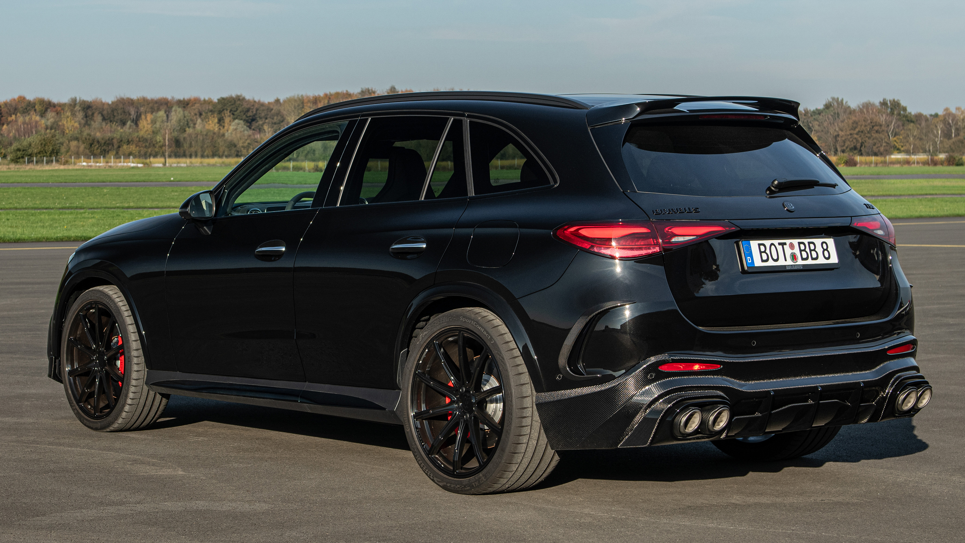 BRABUS 730 GLC - static rear 3/4