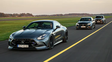 New Brabus 750 GT, 730 C63 and 730 GLC 63 front 3/4