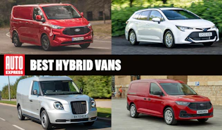 Best hybrid vans - header image