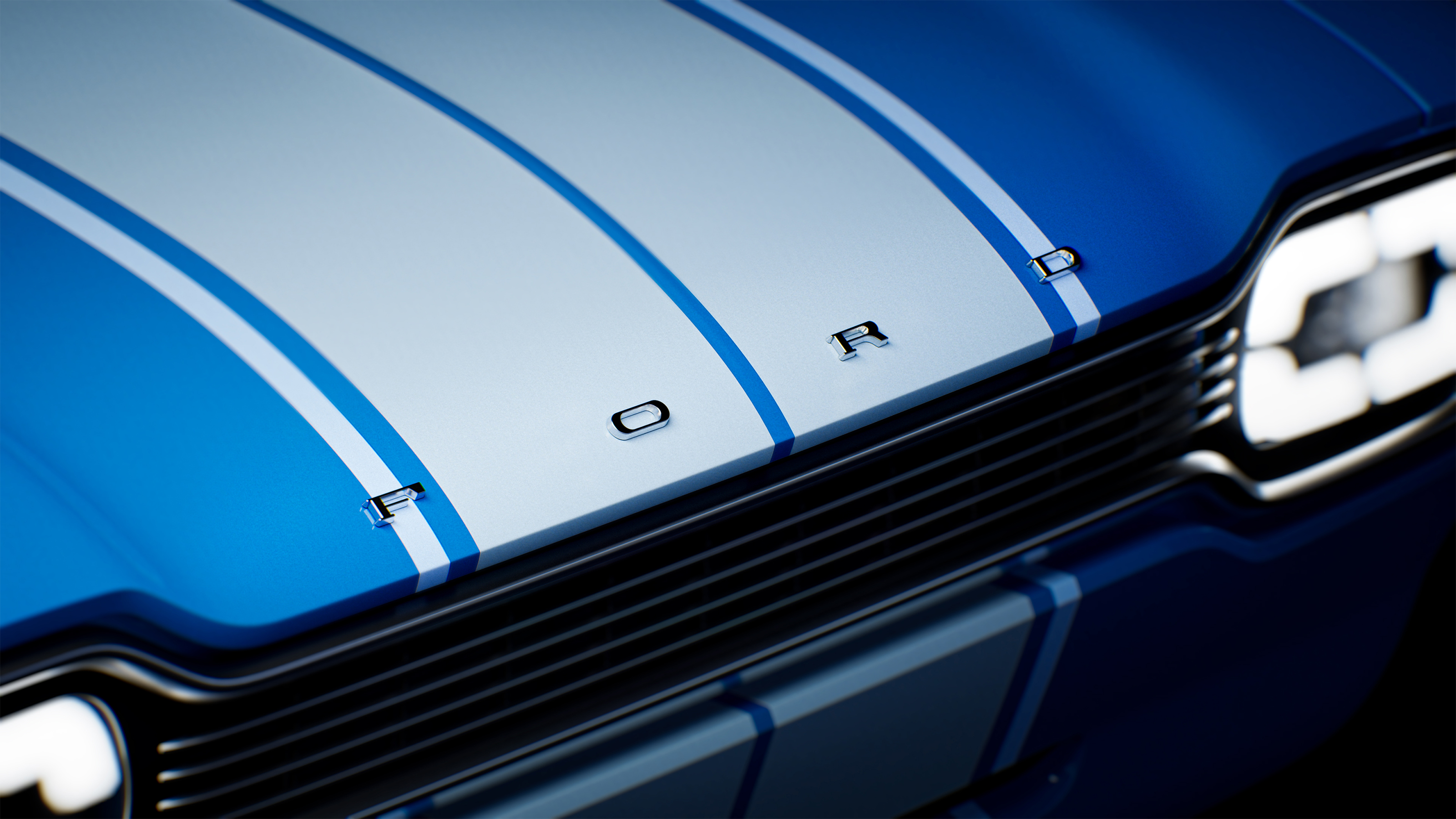 Boreham Motorworks Continumod Ford Escort Mk1 RS - Ford badge