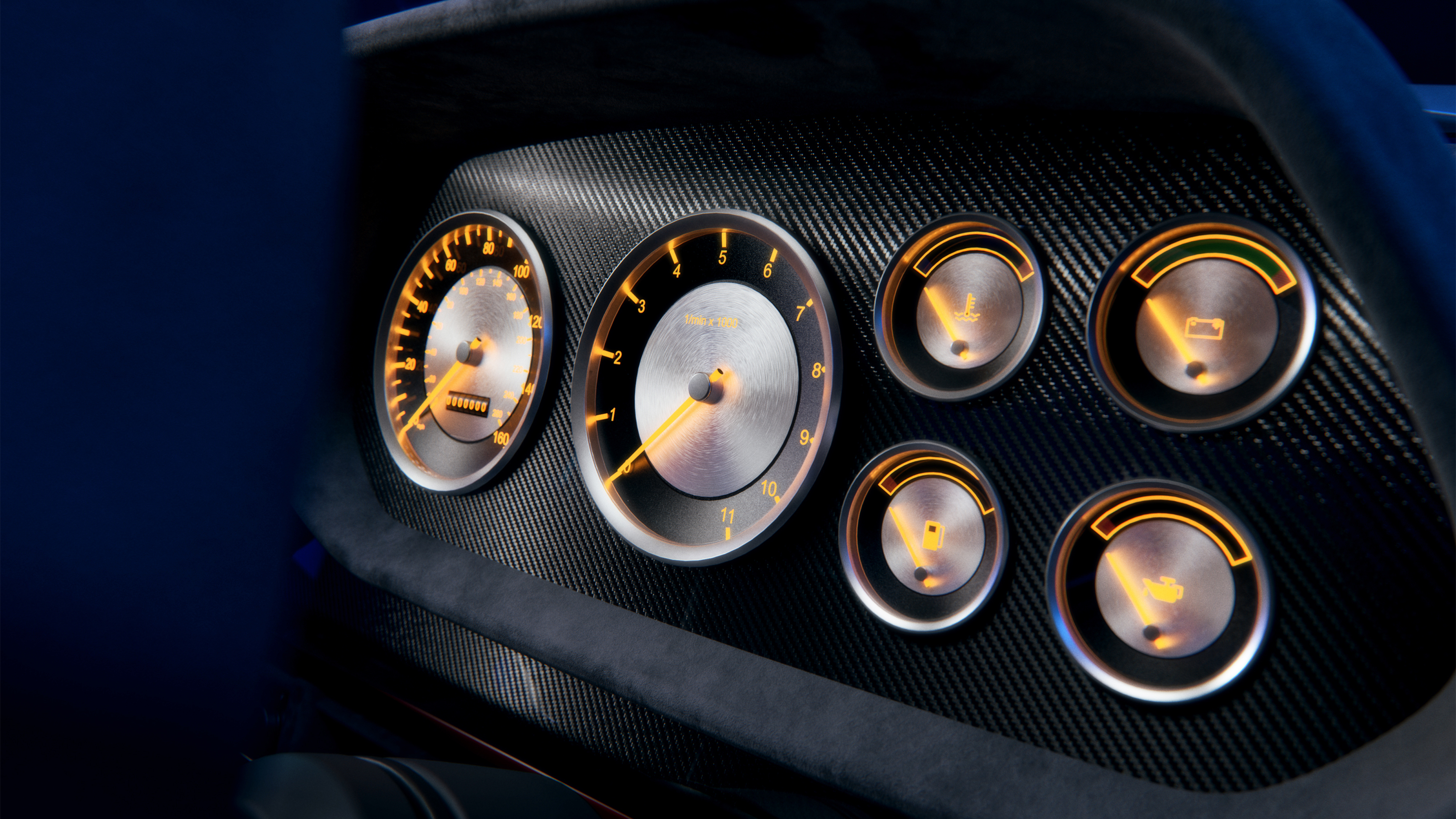 Boreham Motorworks Continumod Ford Escort Mk1 RS - dials