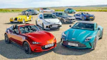 Selection of performance cars