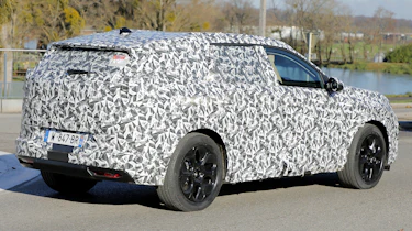 New Citroen C5 Aircross spy shots - rear angled