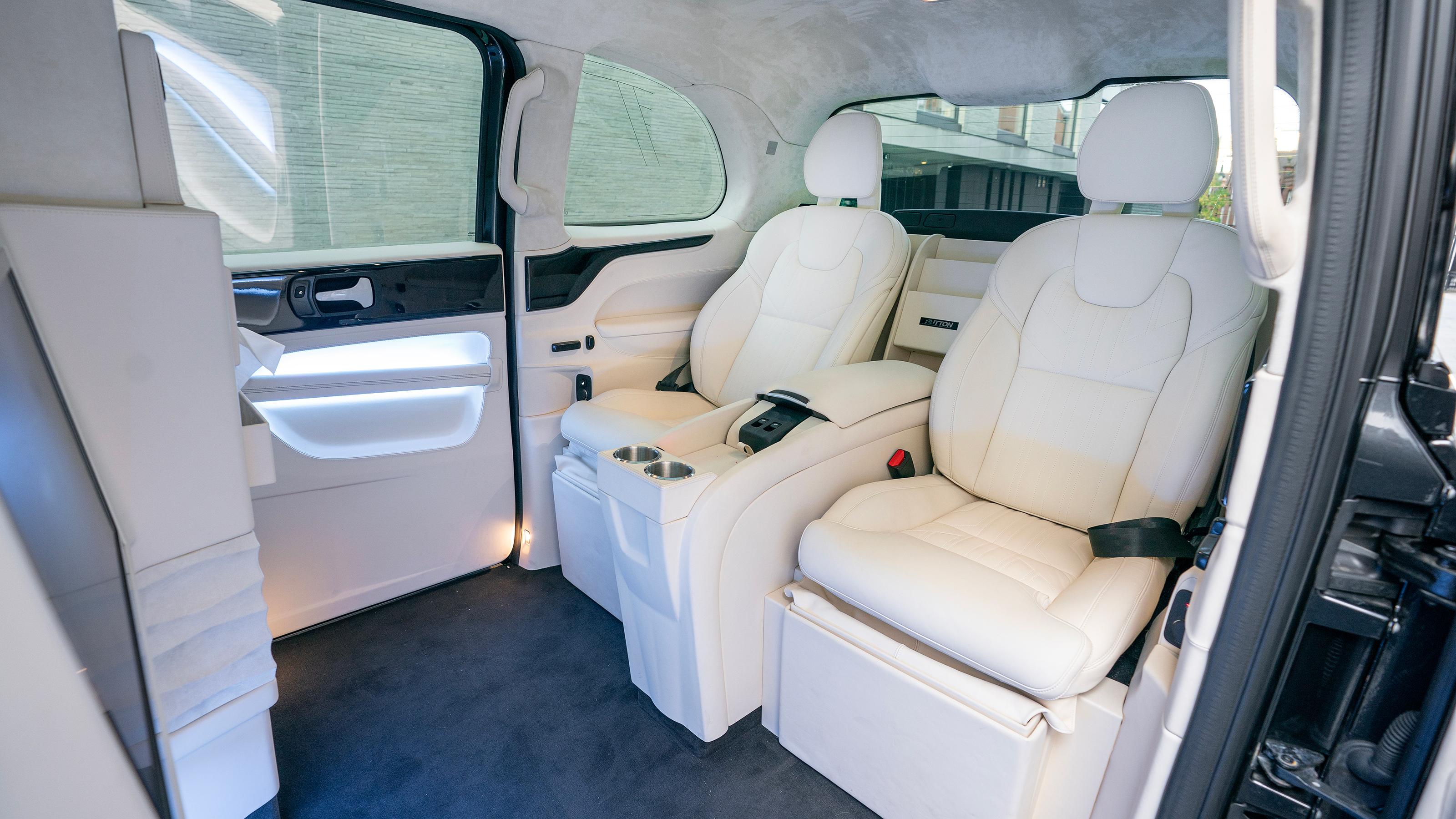 Clive Sutton LEVC TX - rear seats