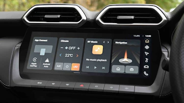 MG ZS - infotainment main menu
