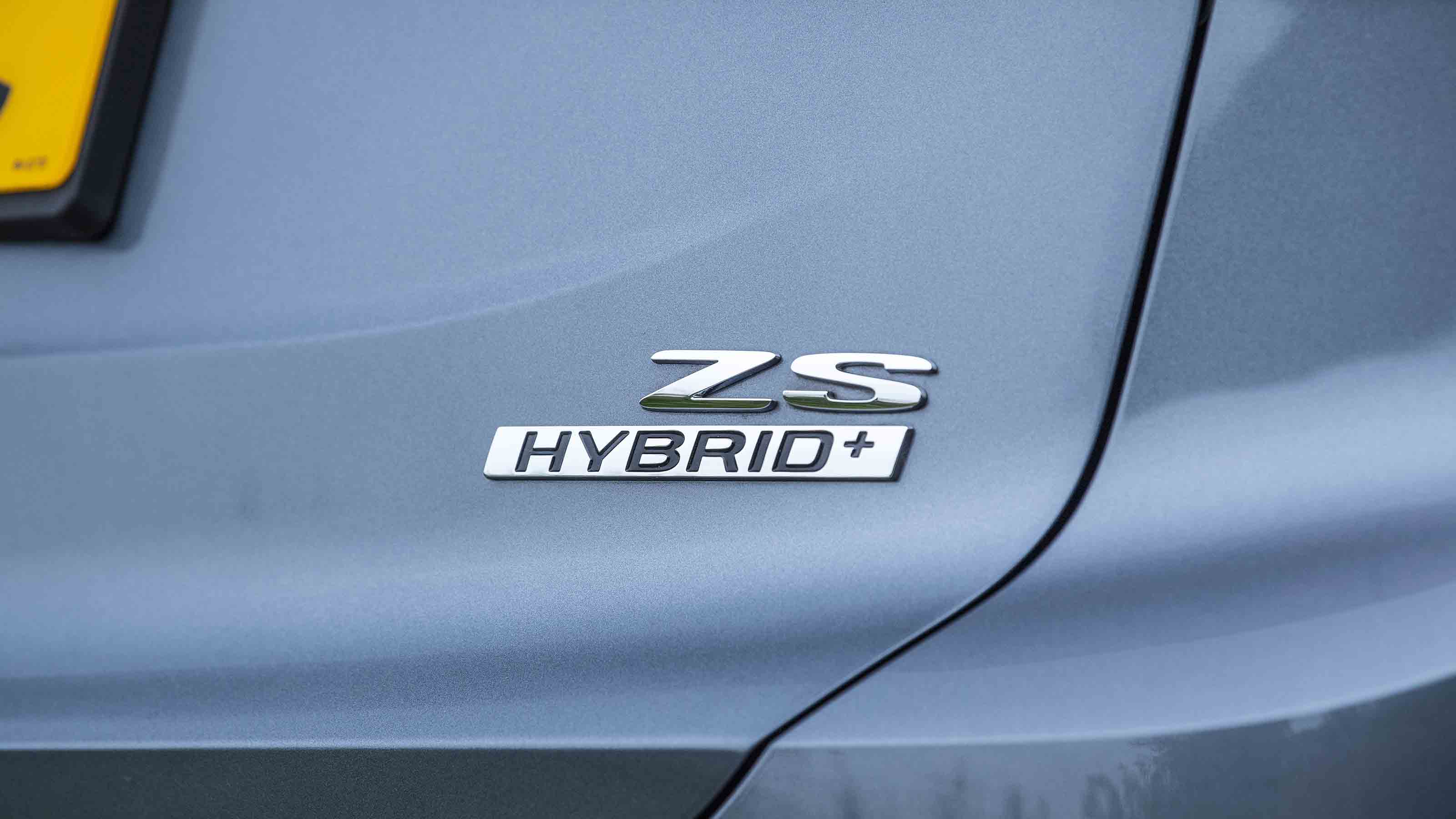 MG ZS - 'ZS' badge detail