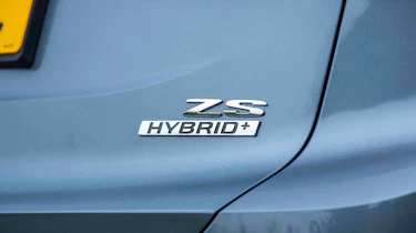 MG ZS - 'ZS' badge detail