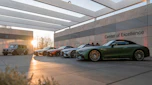 Exclusive Mercedes Manufaktur - cars parked outside on display