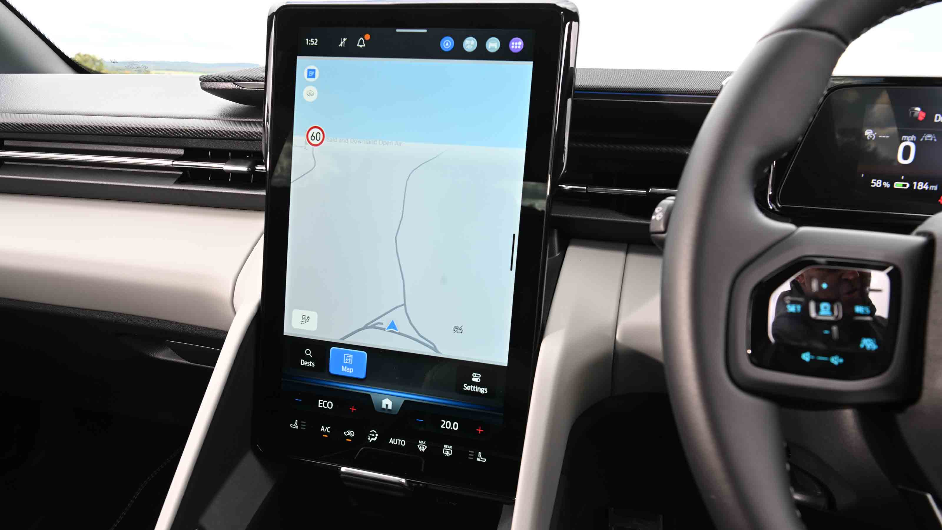 Ford Explorer - sat-nav screen