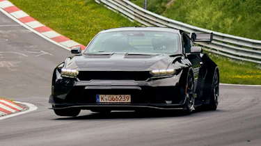 Ford Mustang GTD on Nurburgring - front action