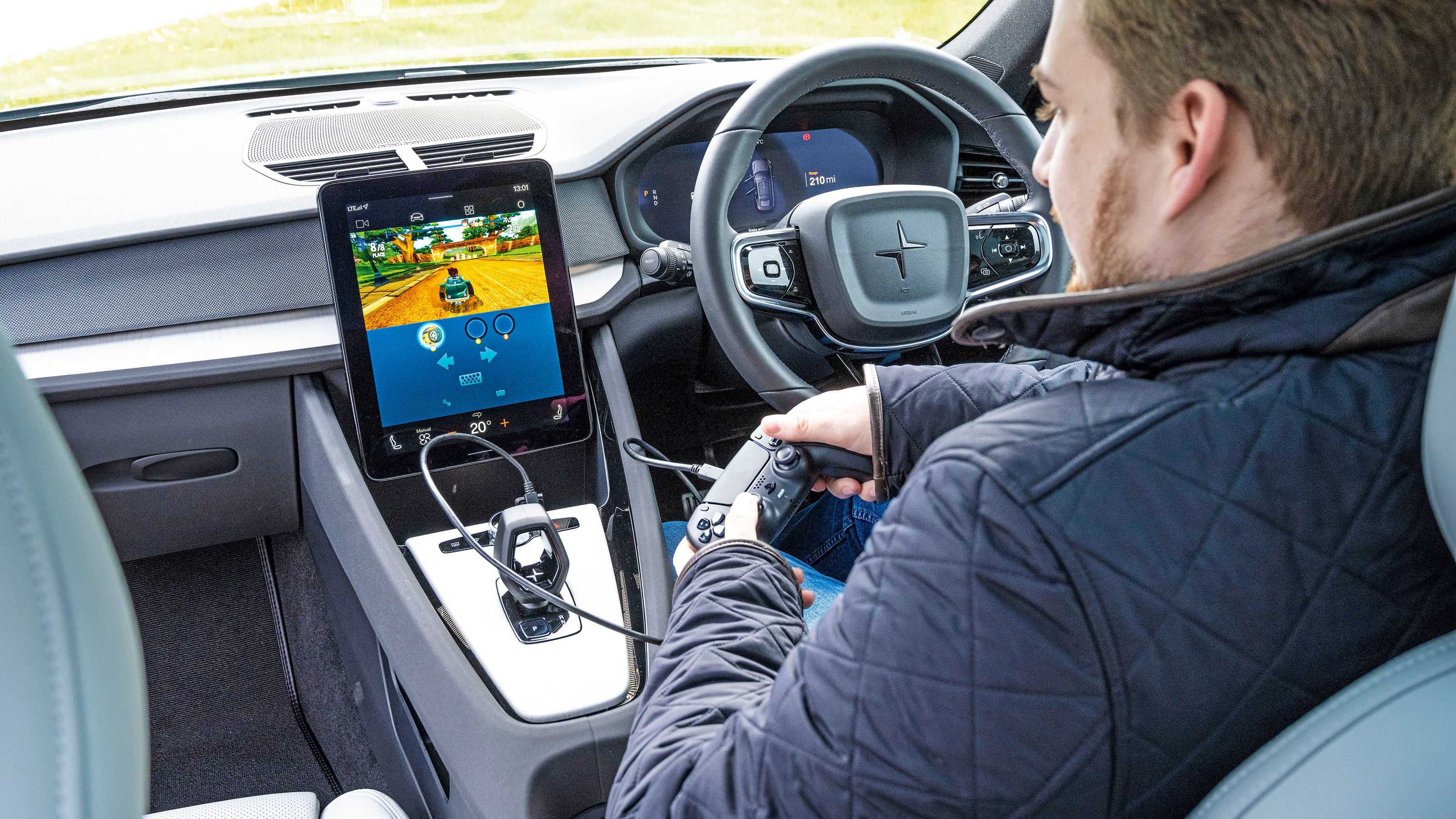 Polestar - in-car gaming