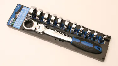 Laser 8872 Multi-Head Ratchet Set - box view