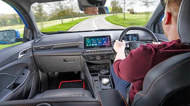MG 3 Hybrid + long-term test - interior driving