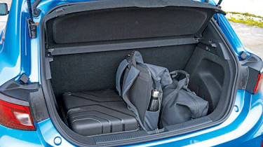 MG 3 Hybrid + long-term test - boot with luggage