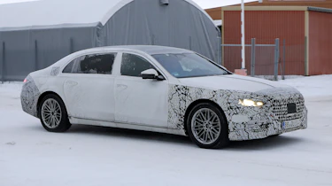 Mercedes-Maybach S-Class (camouflaged) - front 3/4