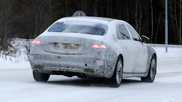 Mercedes-Maybach S-Class (camouflaged) - rear