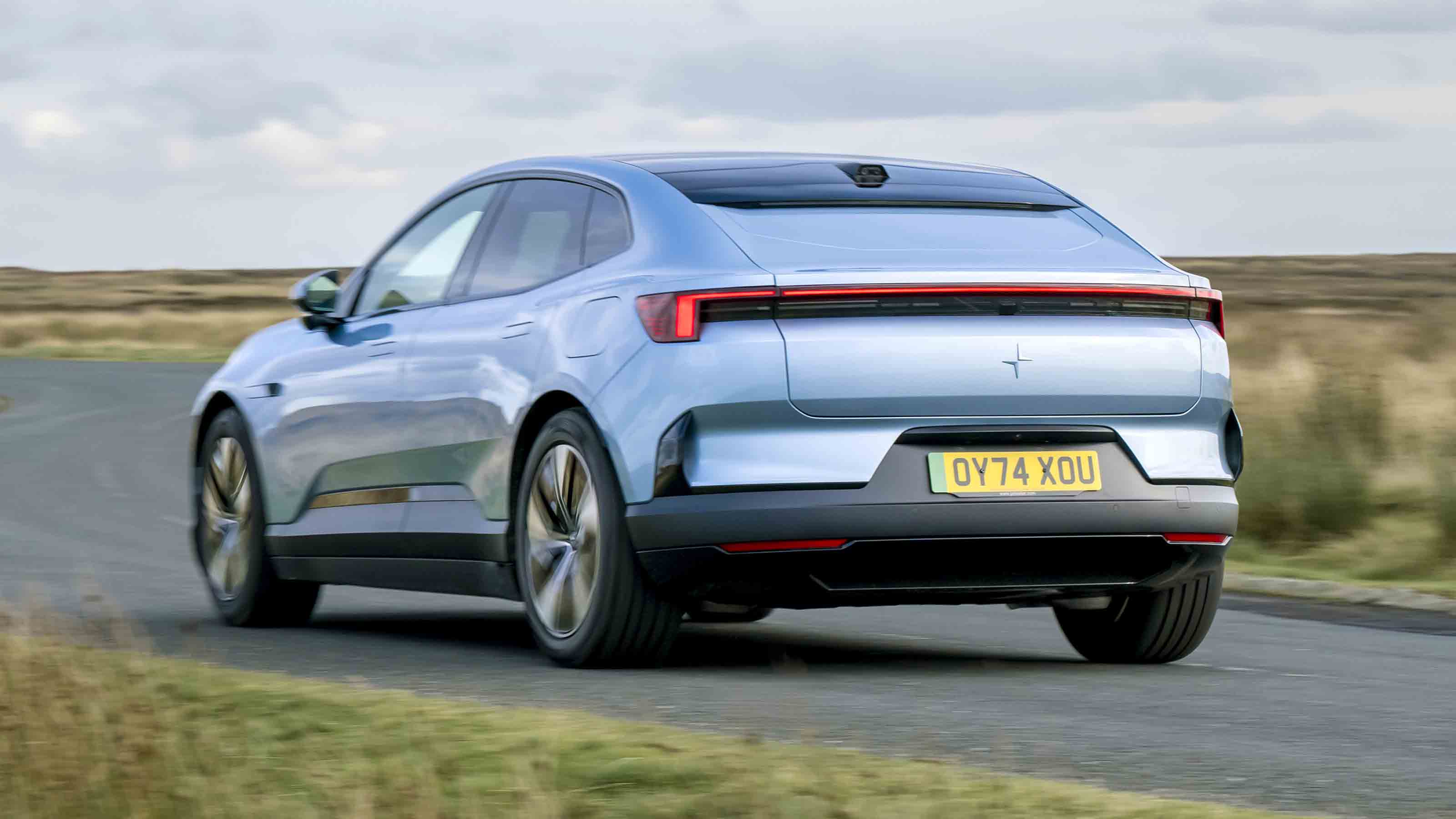 Polestar 4 Coupe - rear cornering, right