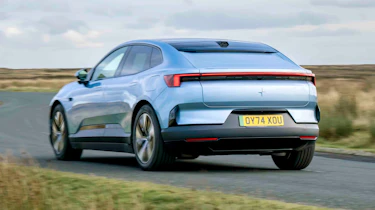 Polestar 4 Coupe - rear cornering, right