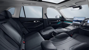 Proton e.MAS 7 - seats folded flat