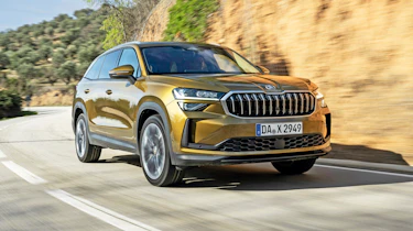 Skoda Kodiaq - front tracking