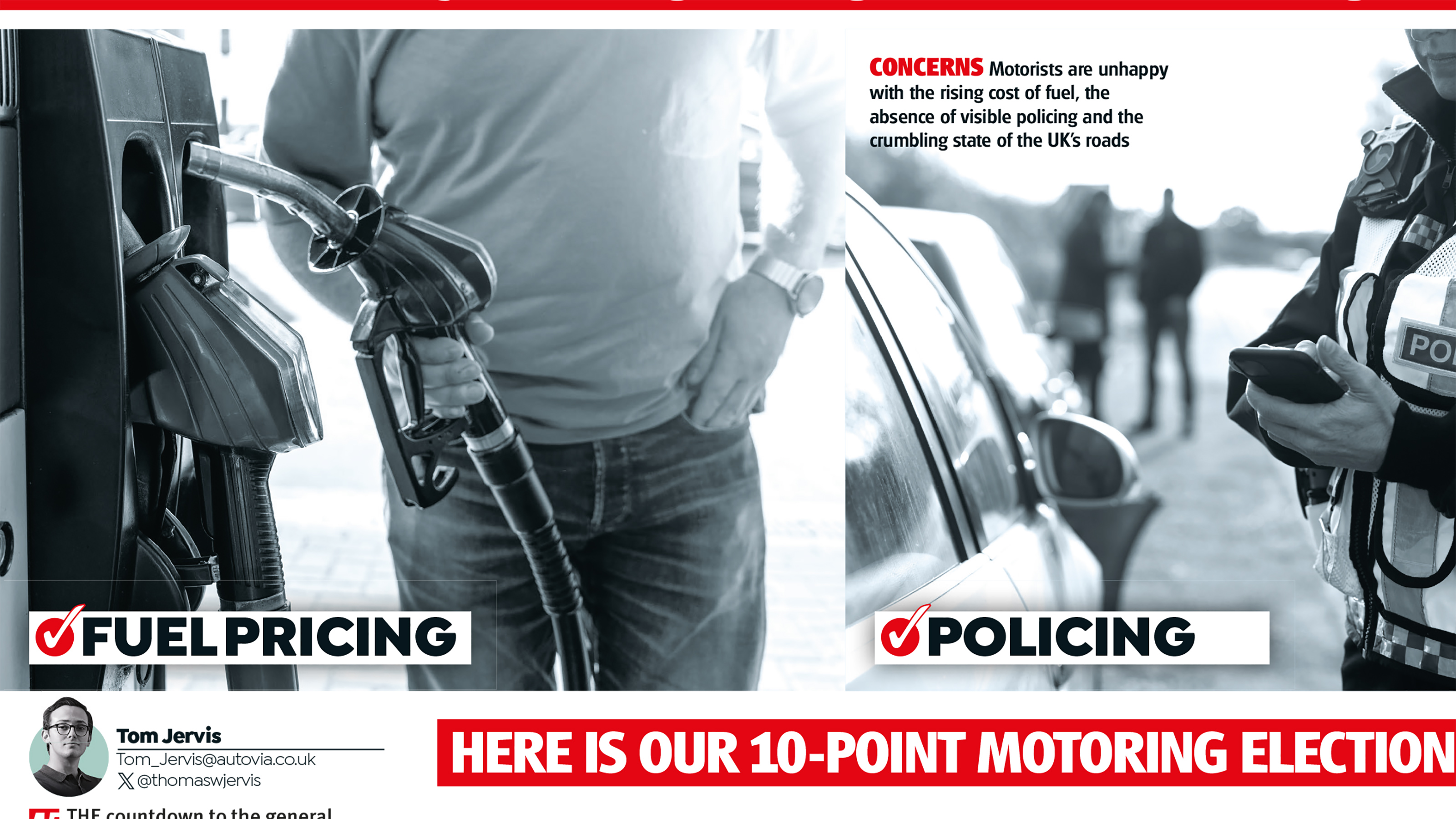Auto Express motoring manifesto page