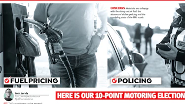 Auto Express motoring manifesto page