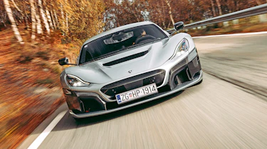 Rimac Nevera - front action