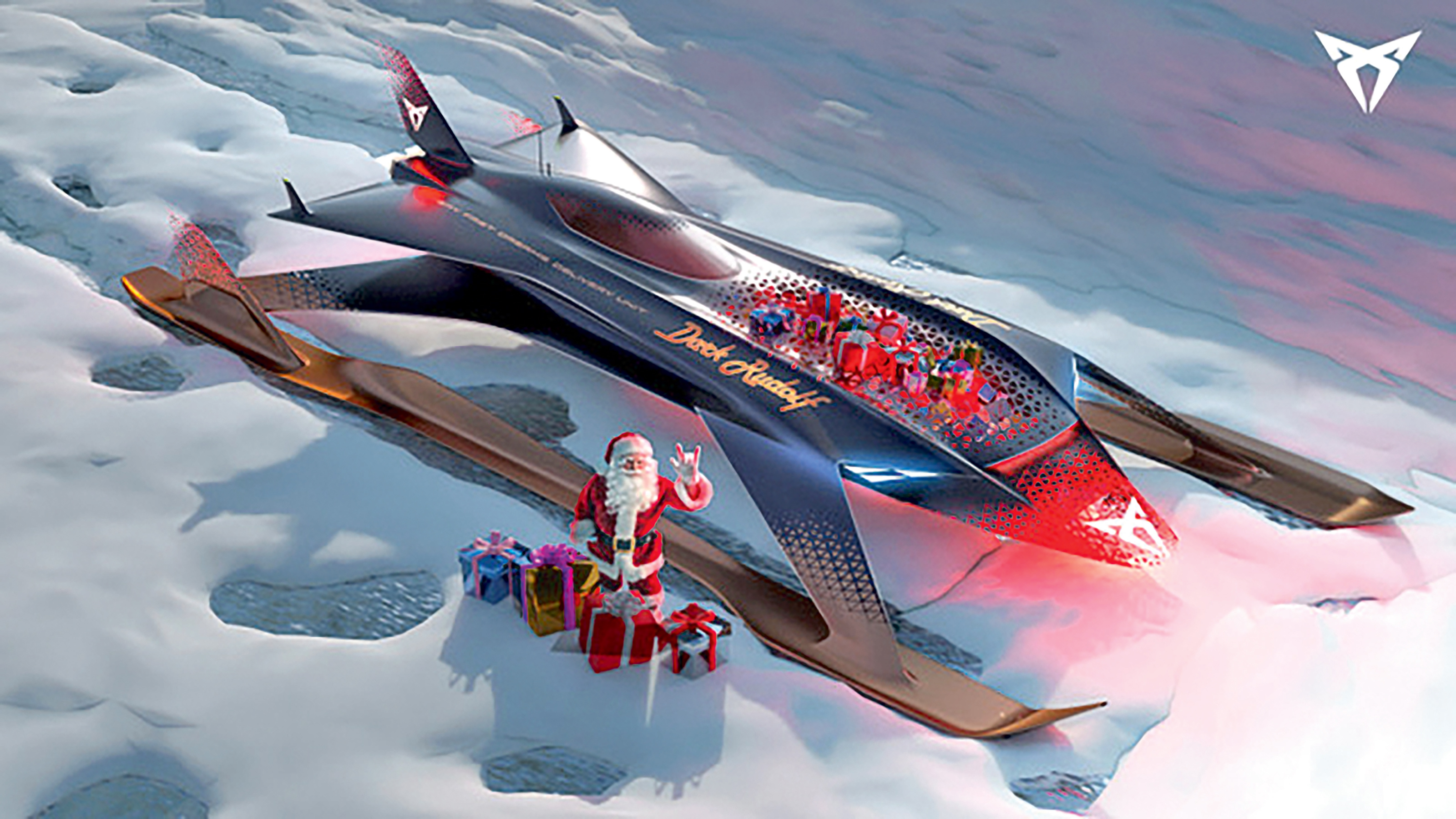Cupra Santa's sleigh