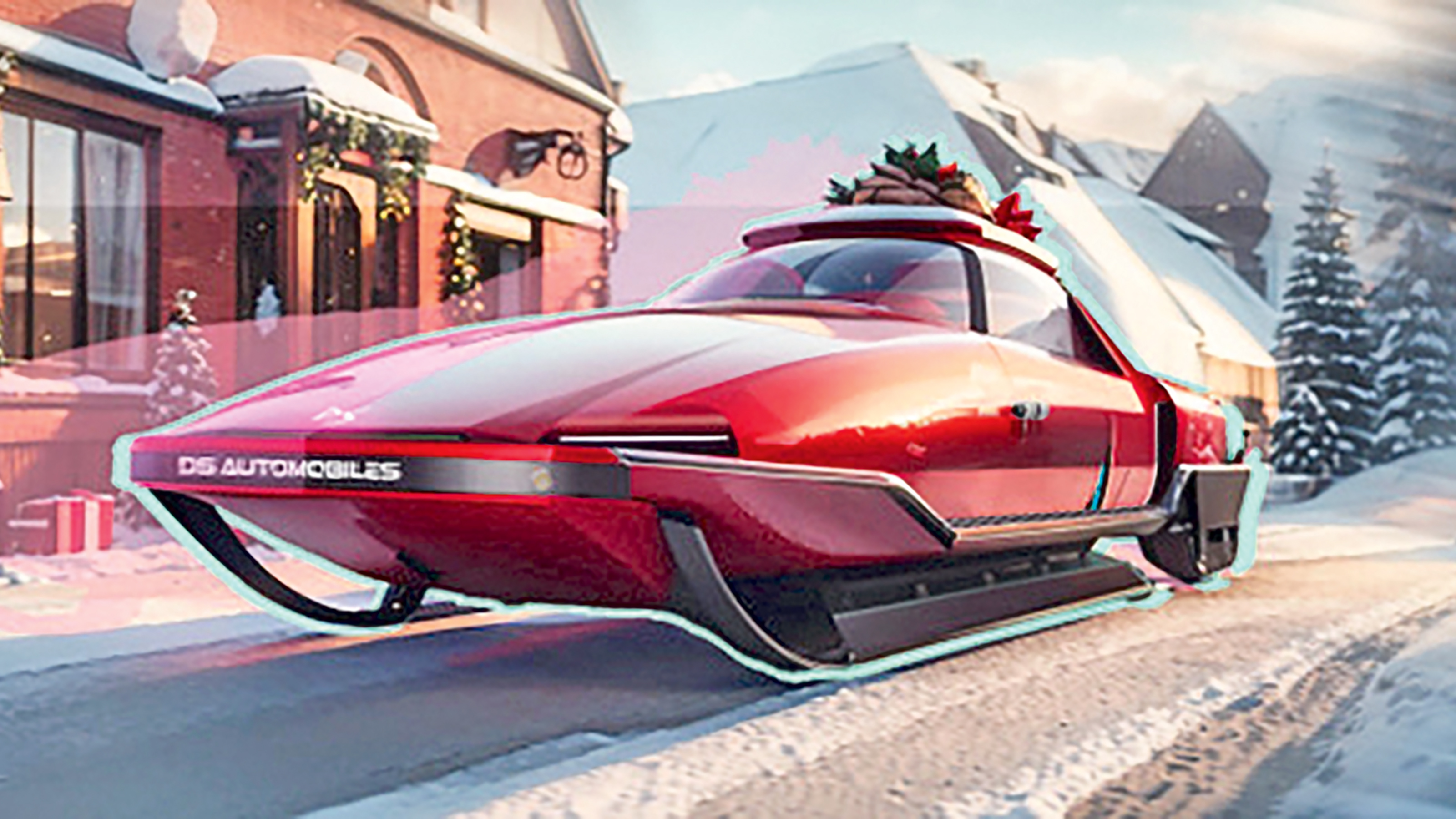 DS Santa's sleigh