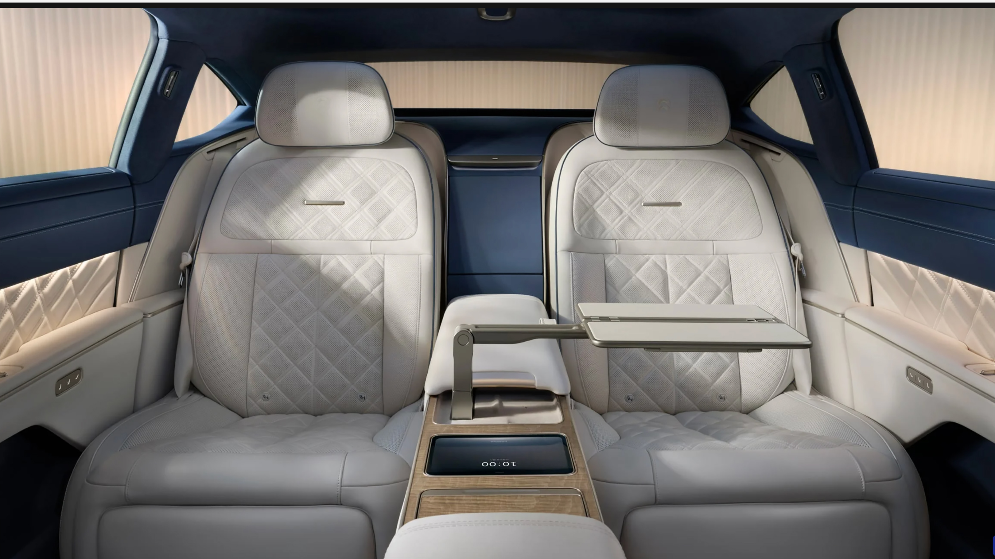 Nio ET9 - rear seats