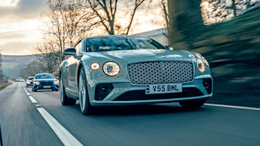 Bentley Continental GT - front tracking