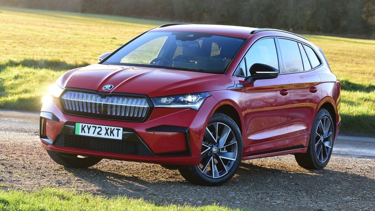 Used Skoda Enyaq - front