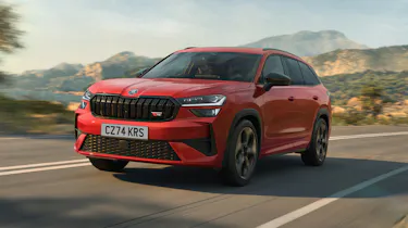 Skoda Kodiaq vRS - front tracking