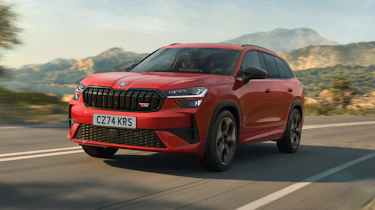 Skoda Kodiaq vRS - front tracking