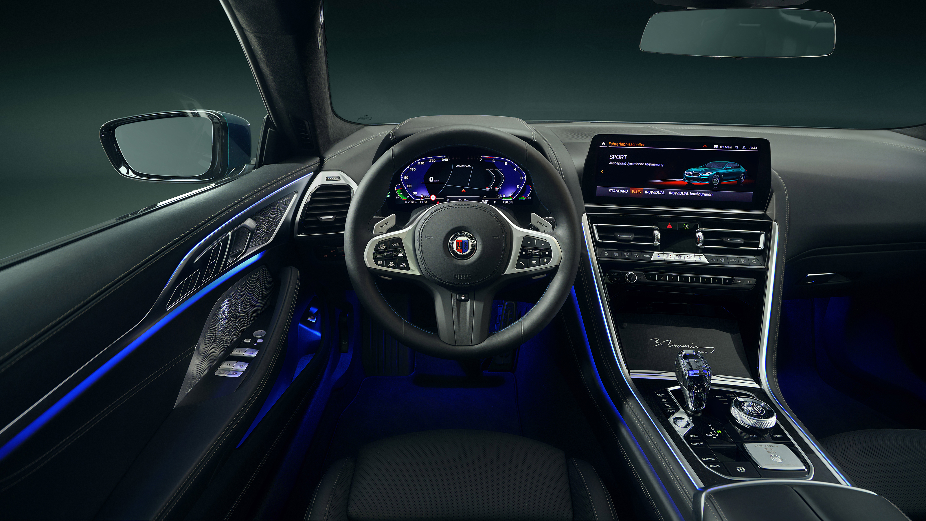 Alpina B8 GT - driver view