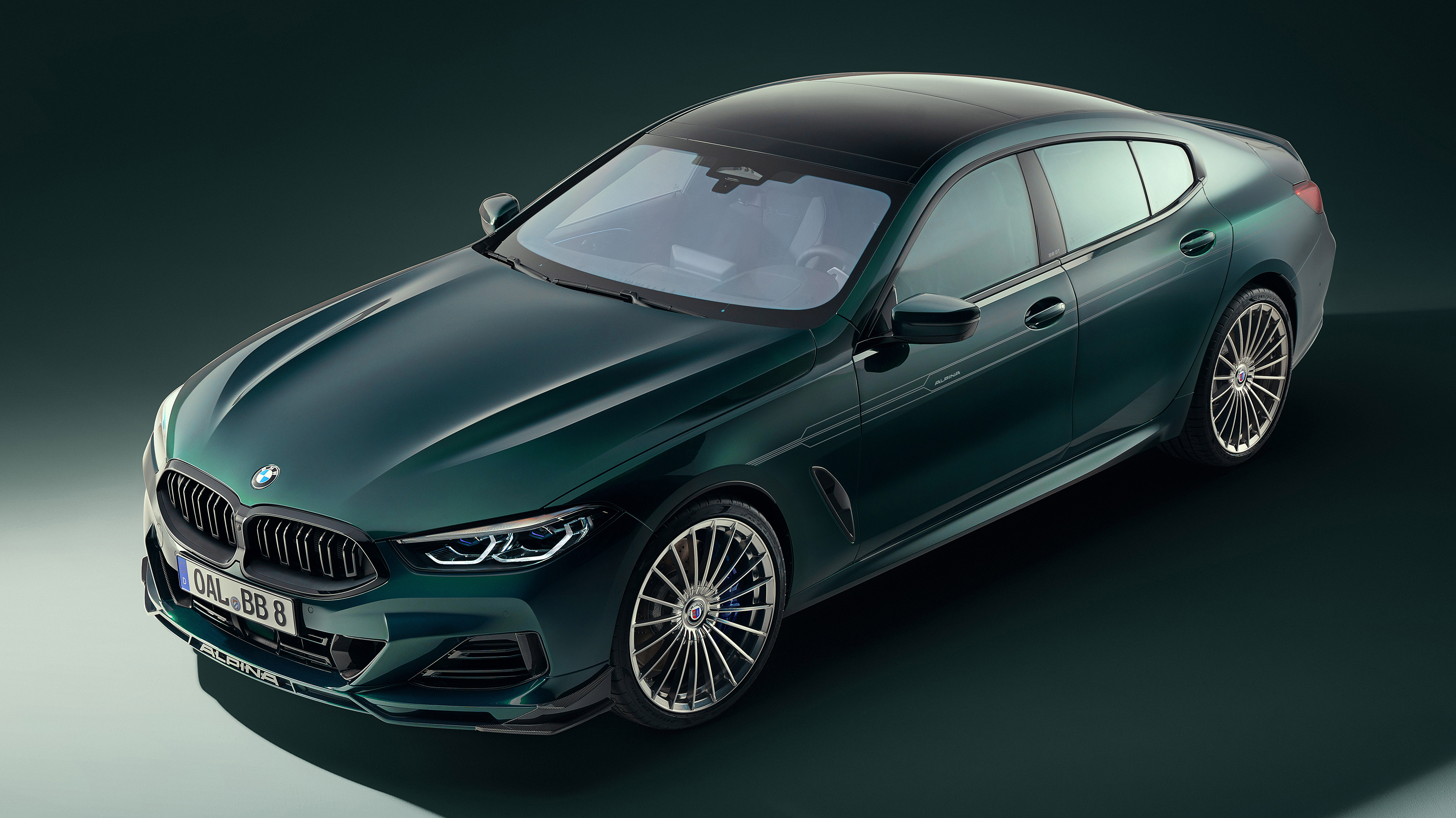 Alpina B8 GT - front overhead