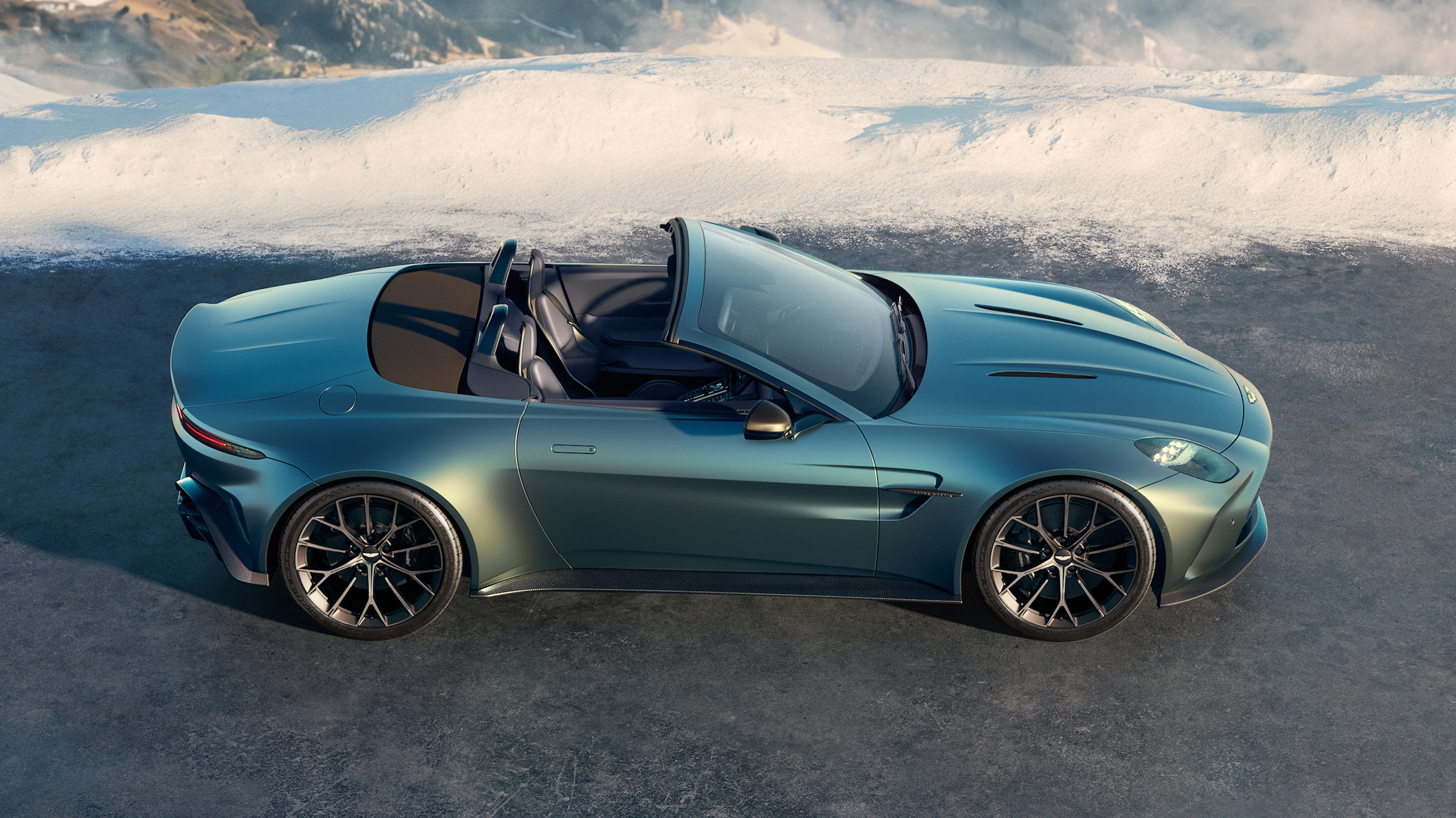 Aston Martin Vantage Roadster side