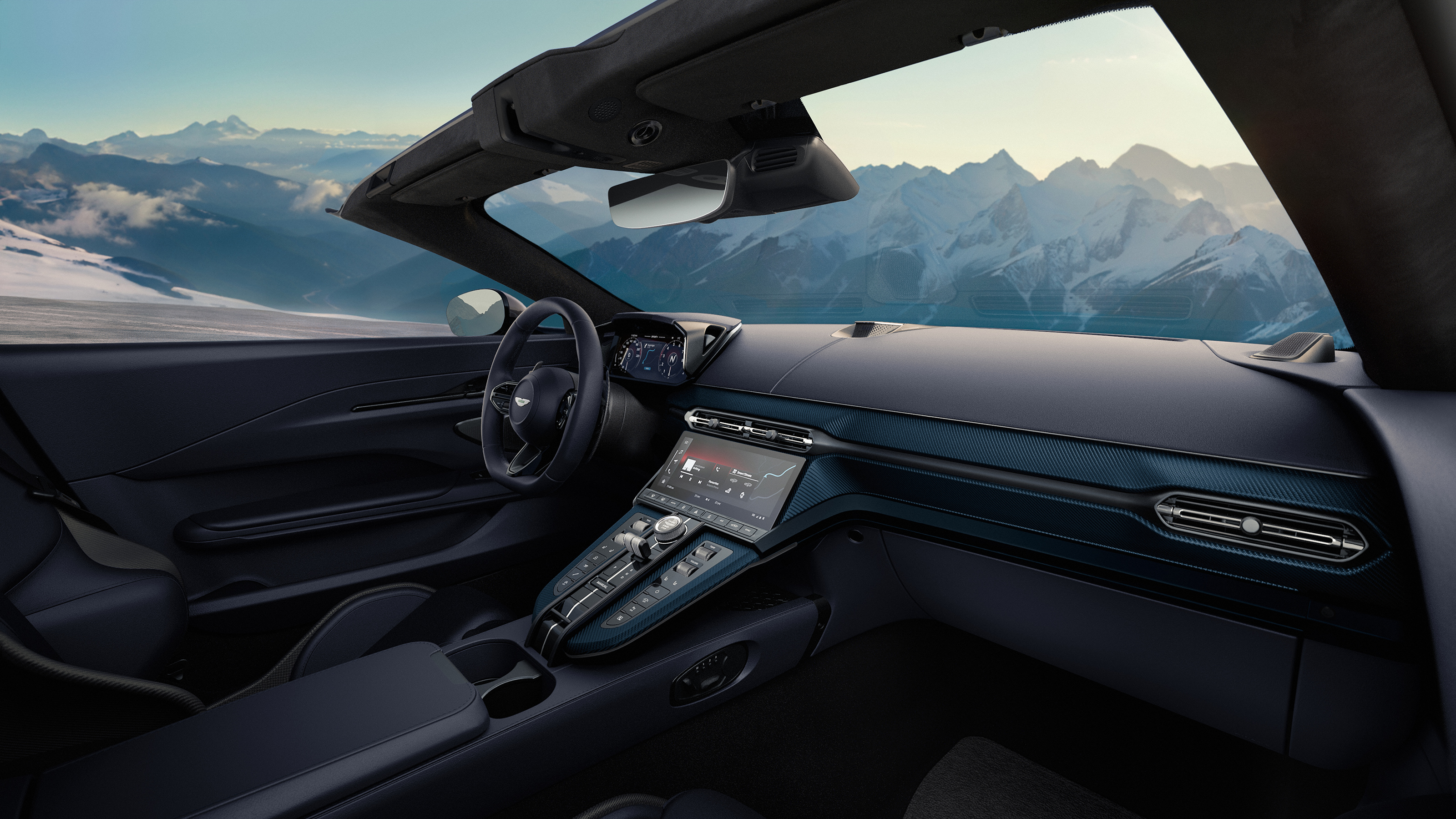 Aston Martin Vantage Roadster dash
