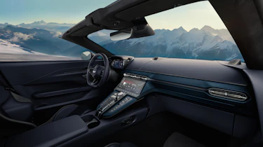 Aston Martin Vantage Roadster dash