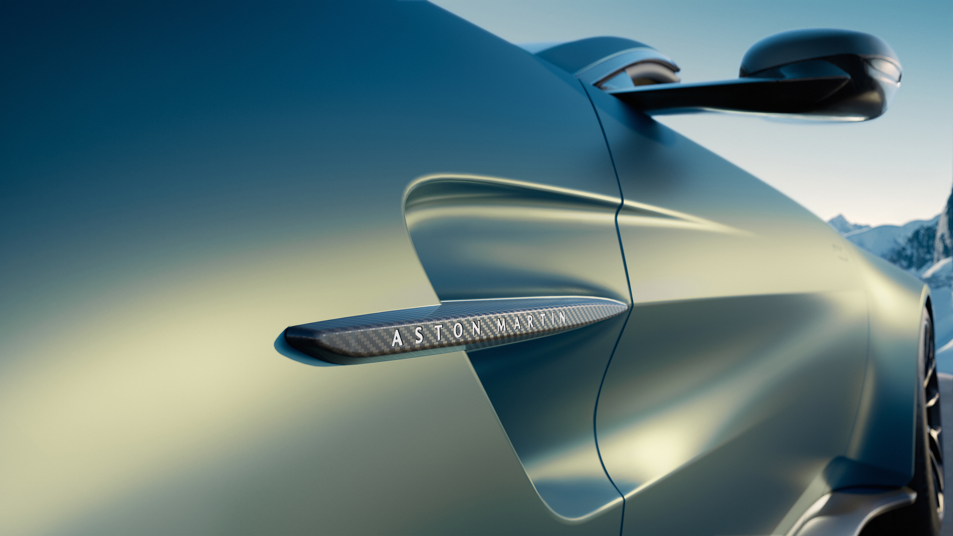 Aston Martin Vantage Roadster side