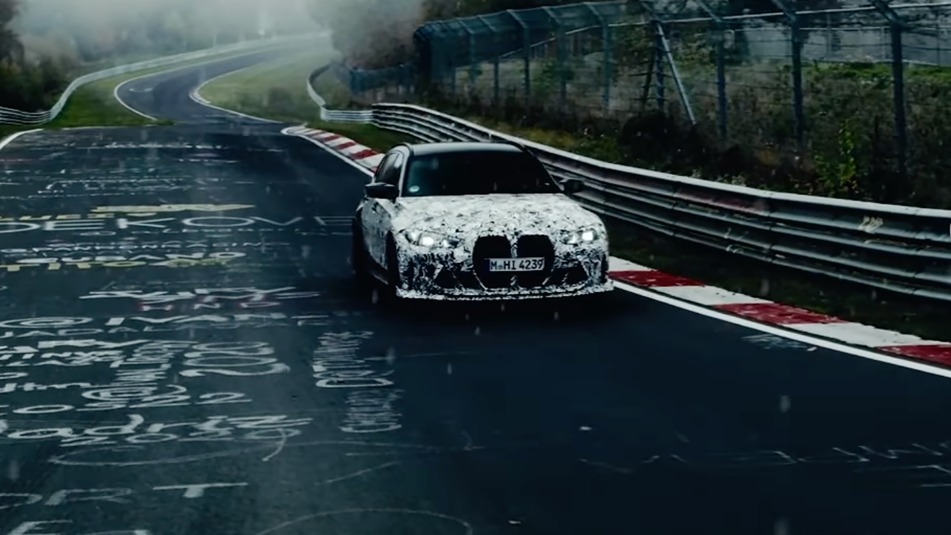 BMW M3 Touring CS - tracking