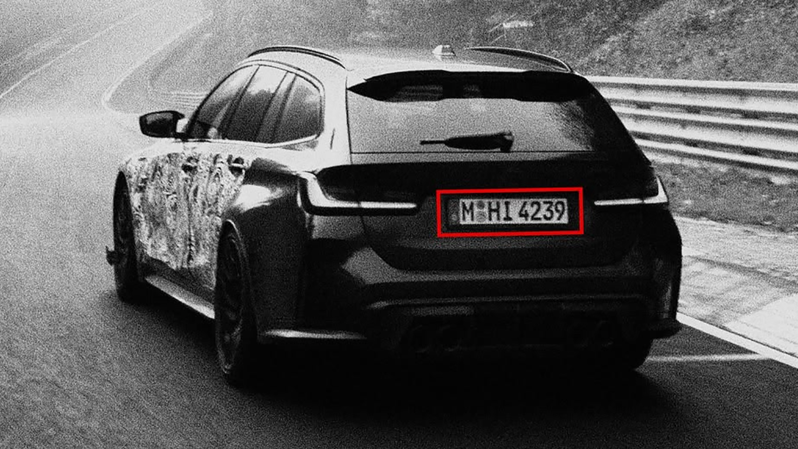BMW M3 Touring CS - rear 3/4