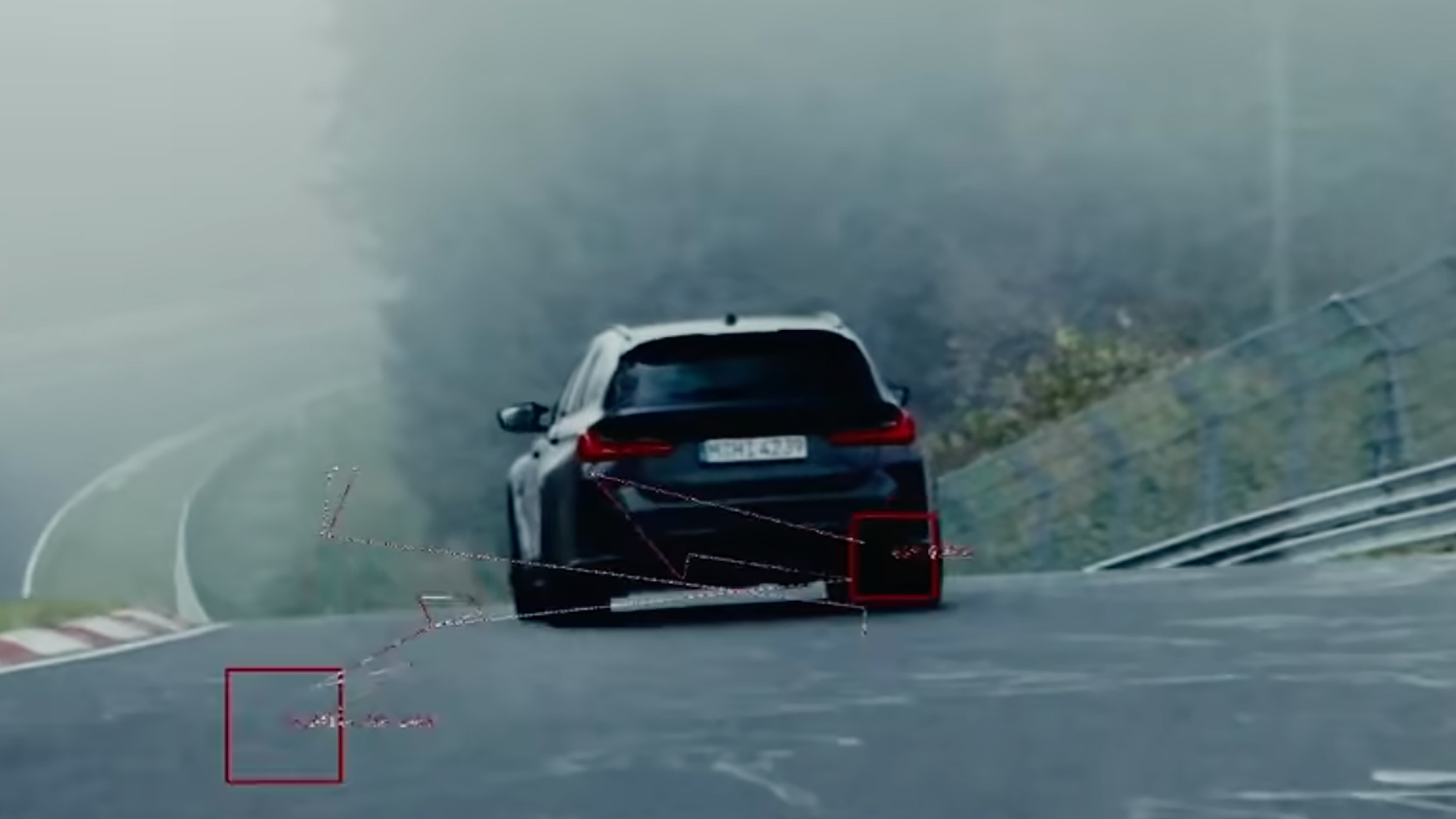 BMW M3 Touring CS - rear tracking