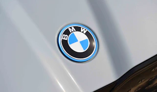 BMW iX2 - BMW badge detail